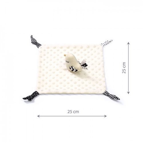 Κουβερτούλα Βρεφική με Λούτρινο Αγκαλιάς Little Birdie Cuddly Toy 5901435415580